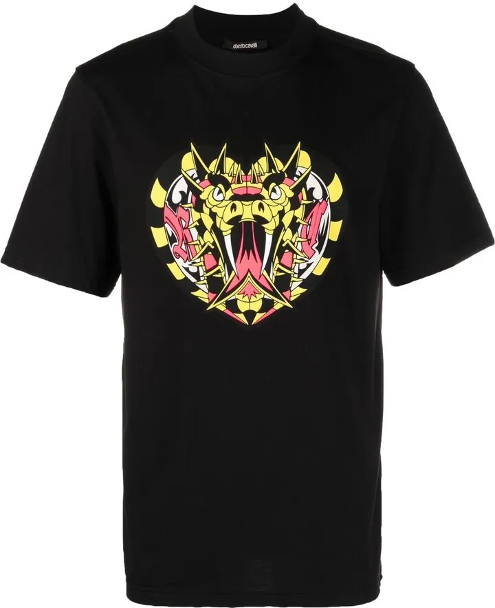 graphic-print cotton T-shirt