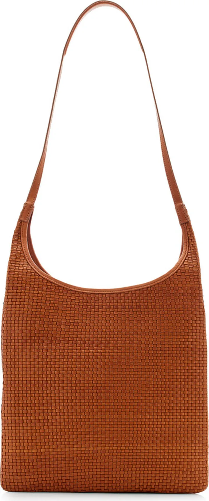 Women's Jules Woven Leather Tote Bag