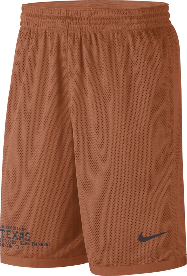 Nike Men's College Dri-FIT (Texas) Shorts in Orange