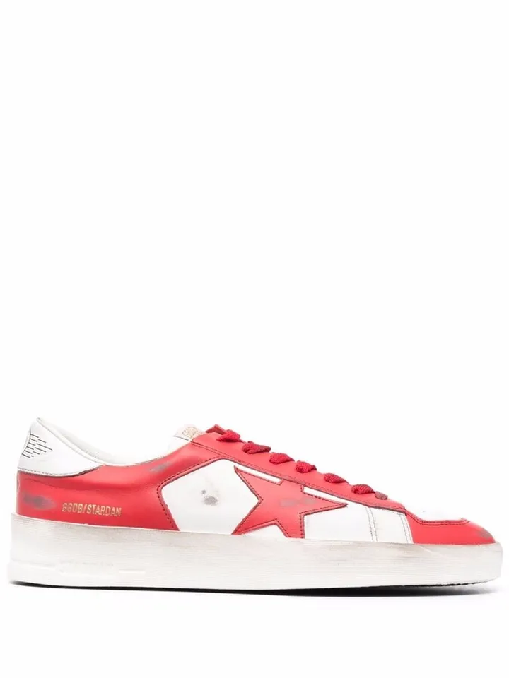 Stardan low-top lace-up sneakers