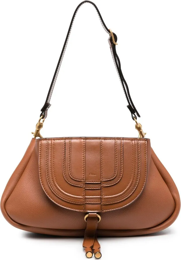 CHLOÉ- Marcie Leather Shoulder Bag