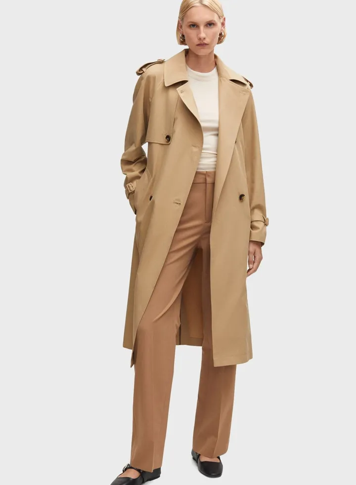 Longline Trench Coat