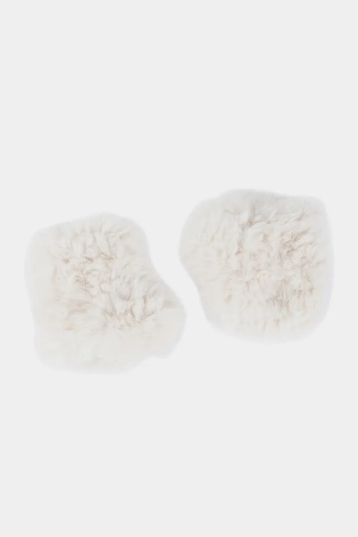Faux Fur Mittens