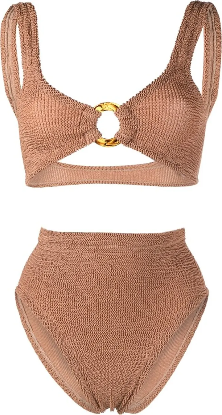 Nadine seersucker bikini set