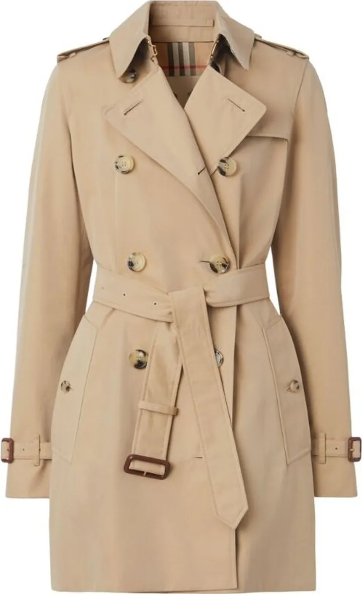 Burberry Short Kensington Heritage Trench Coat