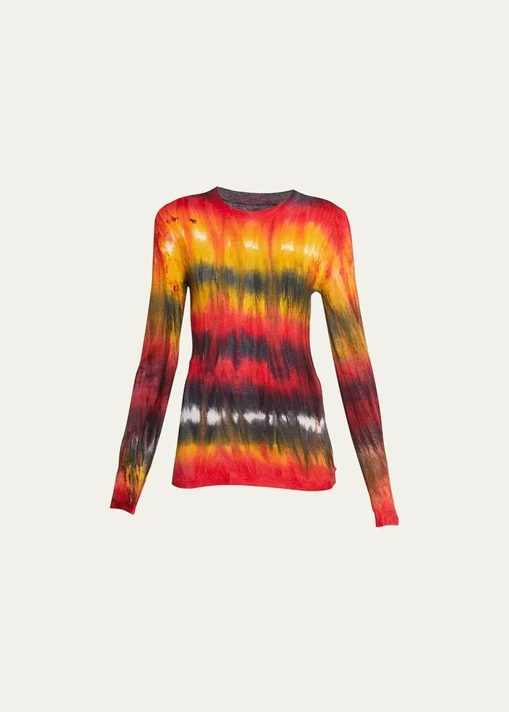 Miller Cashmere Tie-Dye Top