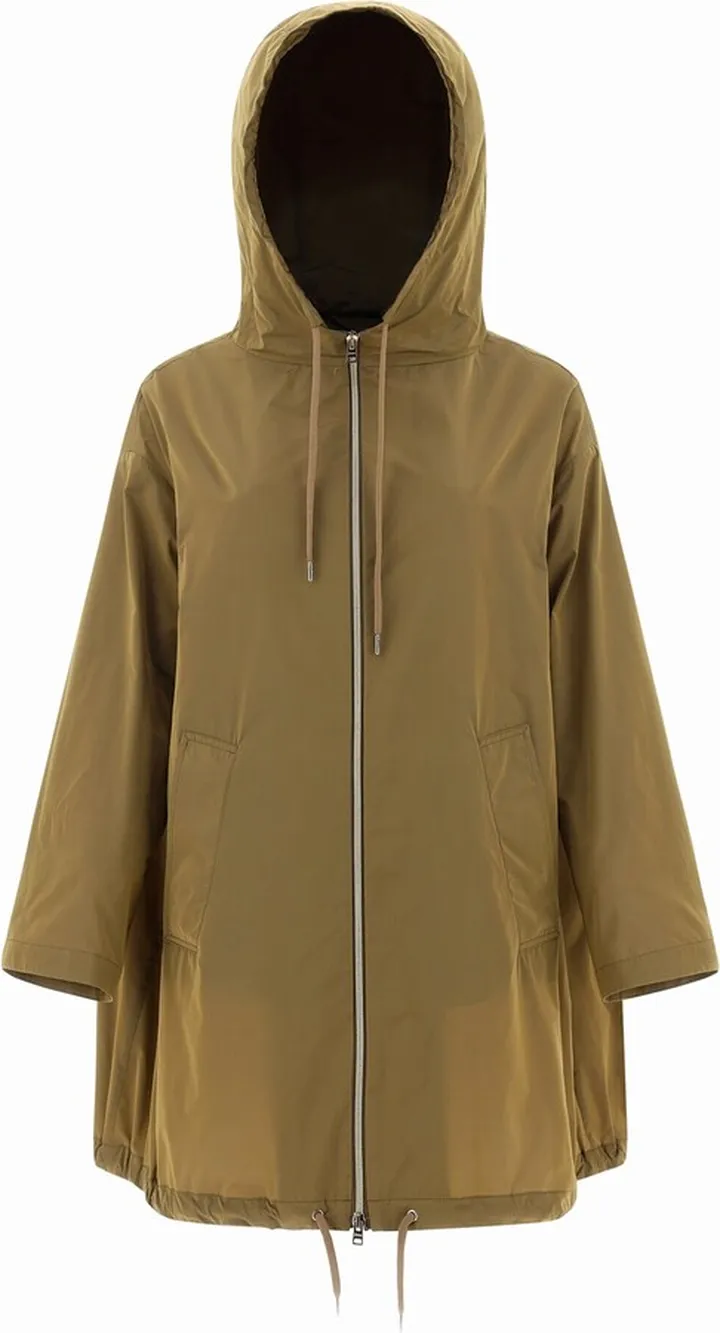 Parka In New Techno Taffeta'