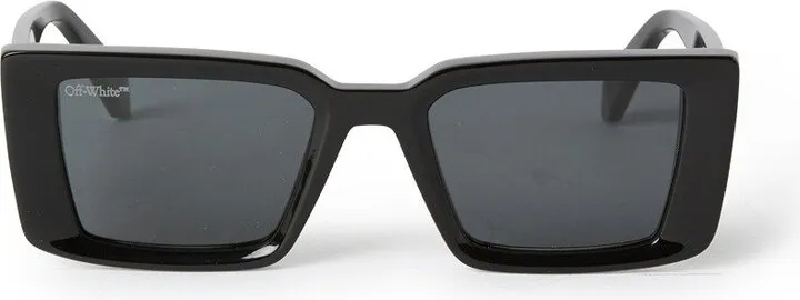 Off-White Savannah Rectangular Frame Sunglasses