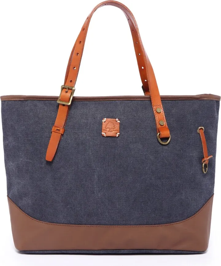 Tsd Brand Redwood Canvas Shopper Bag
