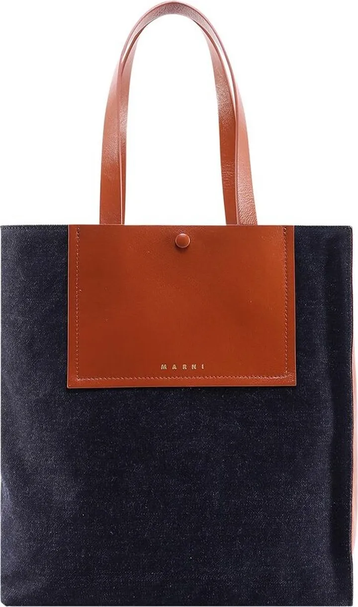 Marni Museo Soft Denim Shoulder Bag