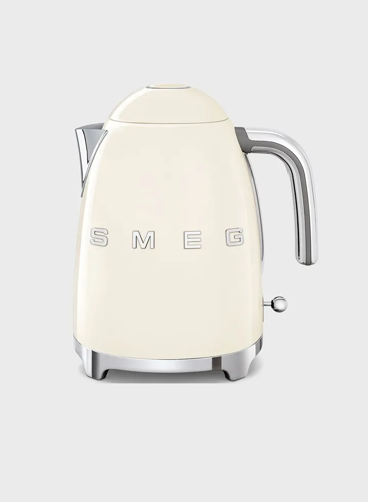 Cream 50'S Retro Style Kettle