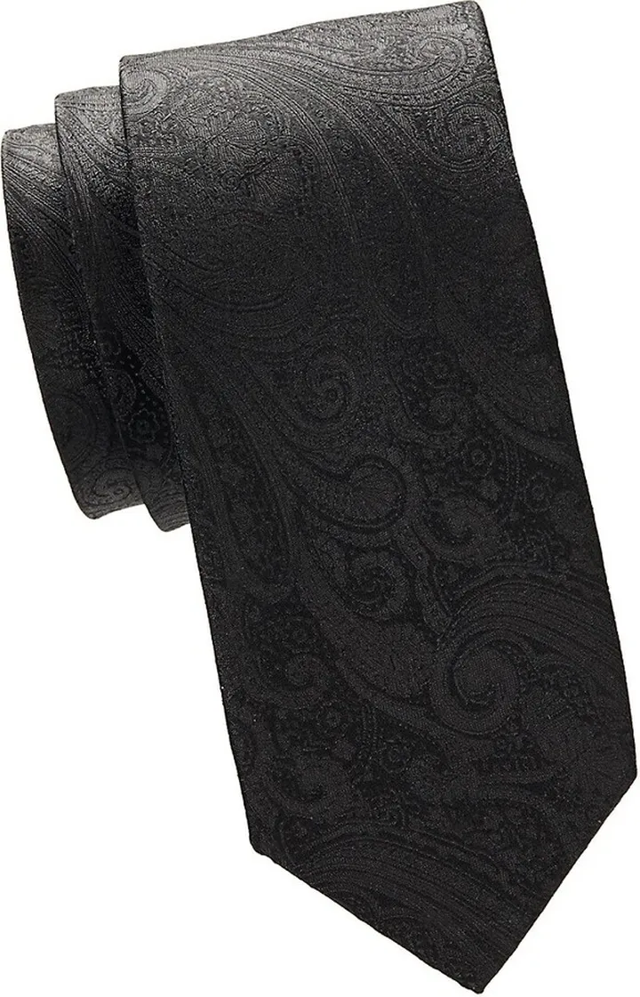 Paisley Silk Jacquard Tie