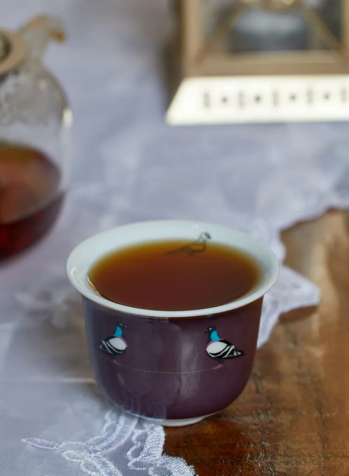 Sarb Arabic Coffee Cup - Rock Pigeon