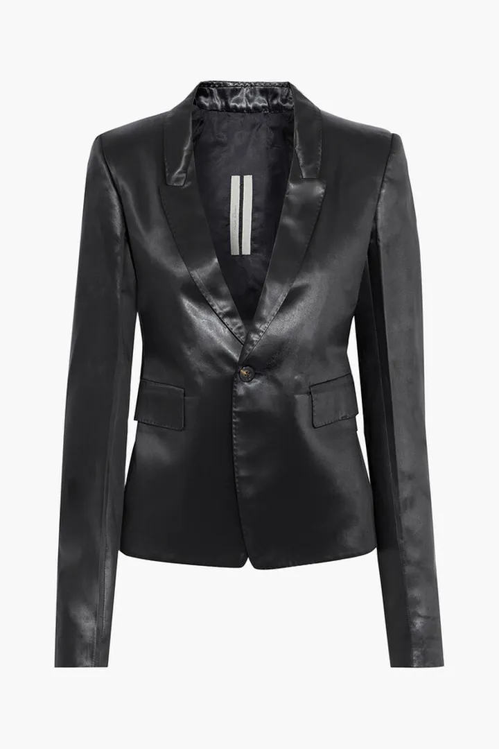 60CM satin blazer