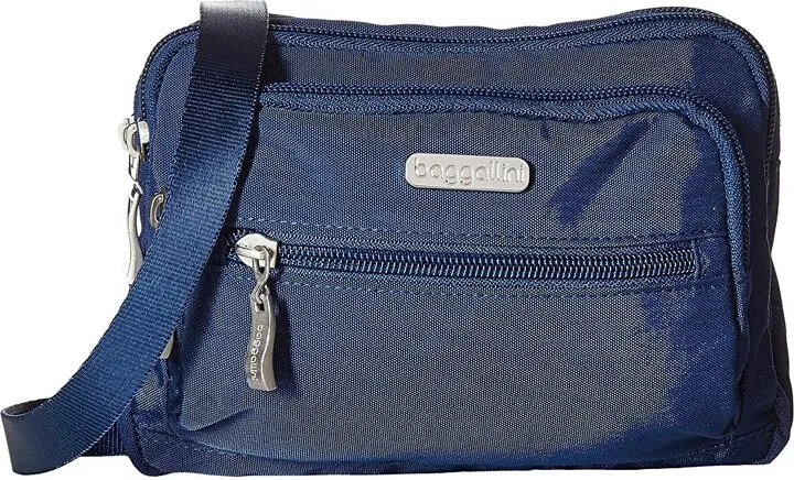 Baggallini Triple Zip Bagg (Pacific) Cross Body Handbags