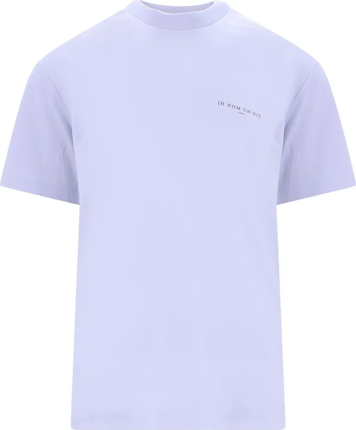 Cotton t-shirt with printed logo on the front