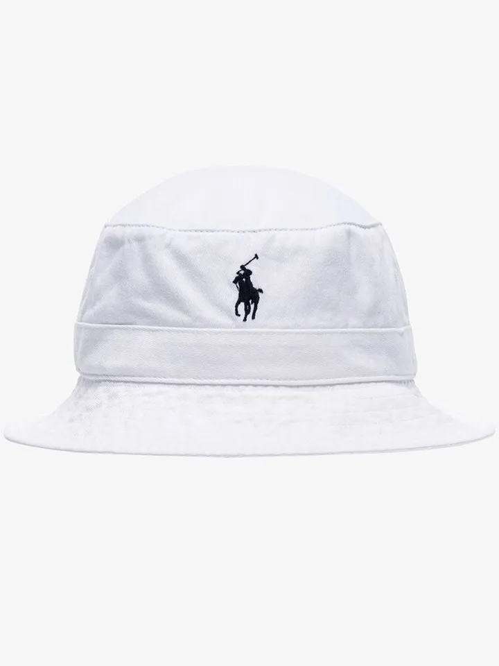 Loft logo-embroidered bucket hat