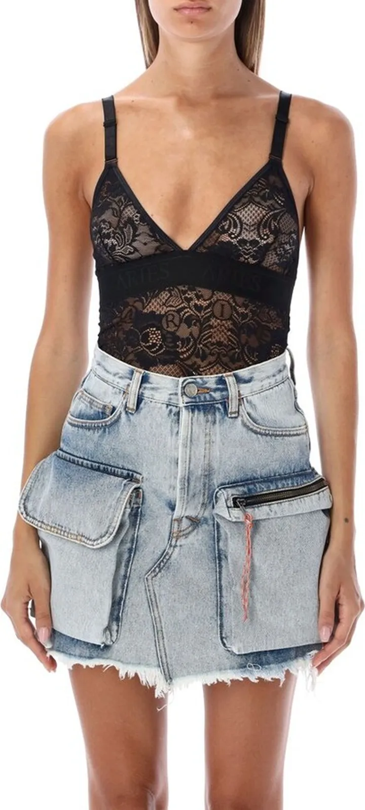 Aries Fleur Lace Bodysuit