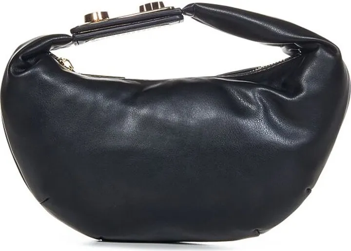 Chiara Ferragni Logo-Plaque Zipped Small Tote Bag