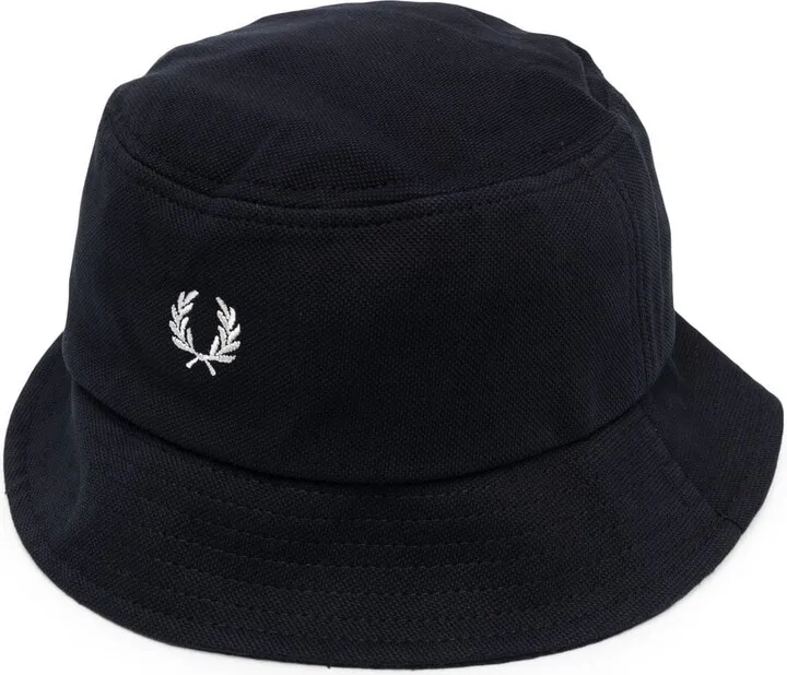 Embroidered-Logo Bucket Hat
