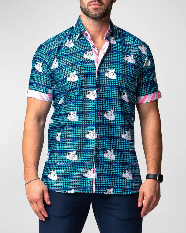 Men's Galileo Dog Dream Sport Shirt