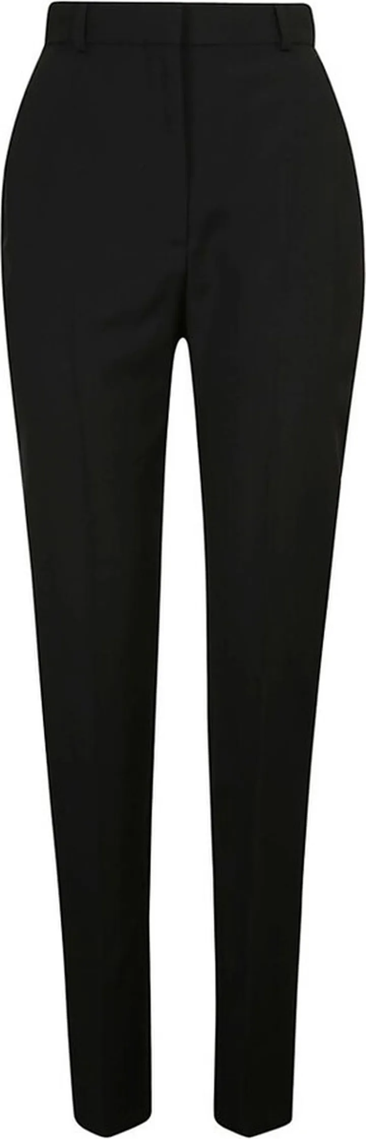 Alexander McQueen High-Waist Straight-Leg Trousers