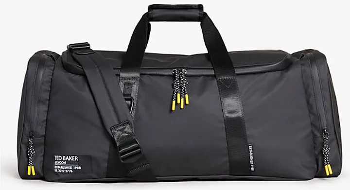 Black Hyke Twin-handle Rubberised Holdall