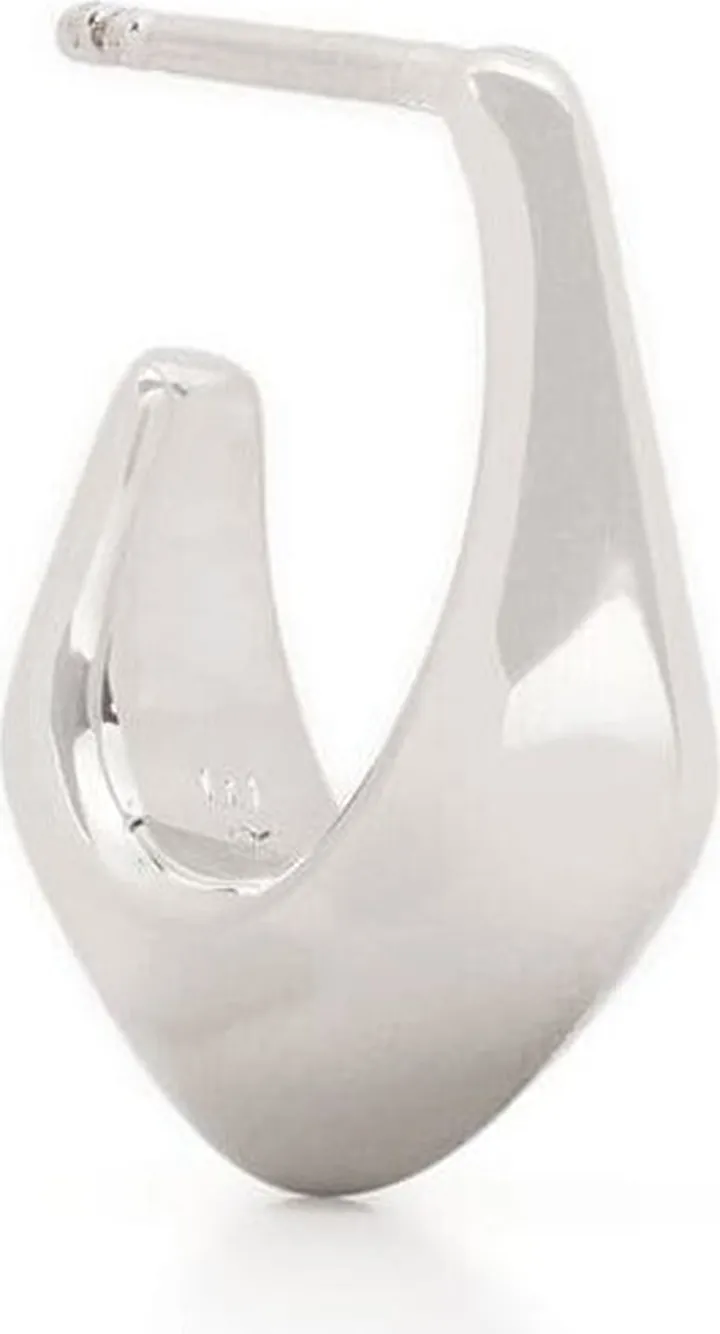 Polished-Finish Hoop Earrings