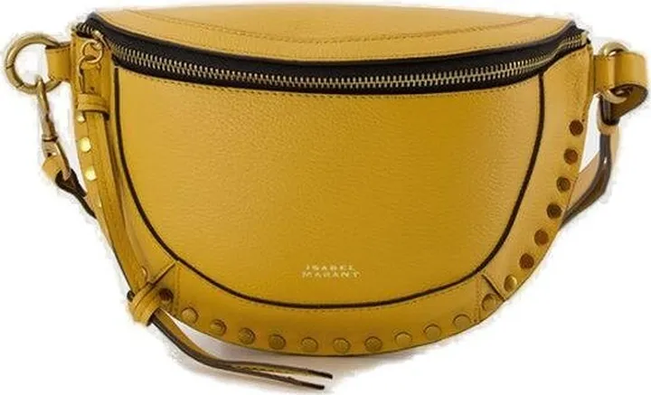 Isabel Marant Logo Printed Zipped Belt Bag