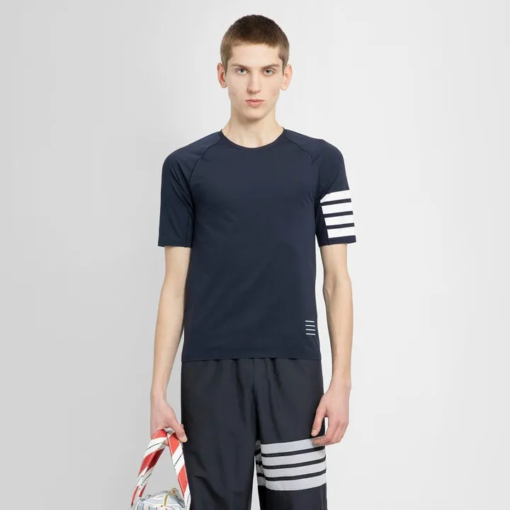 Thom Browne Man Blue T-Shirts