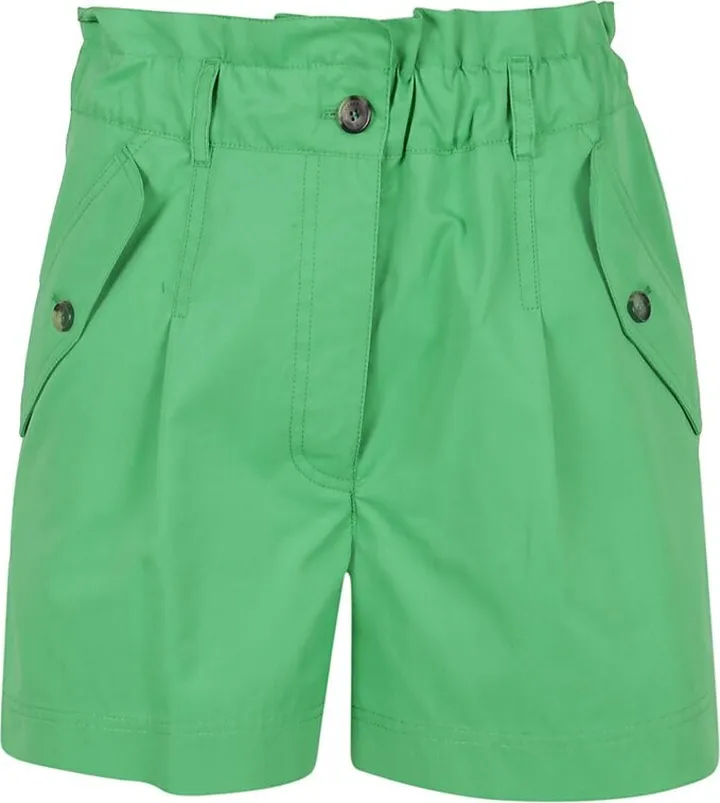 Kenzo High-Waisted Elastic Waist Shorts