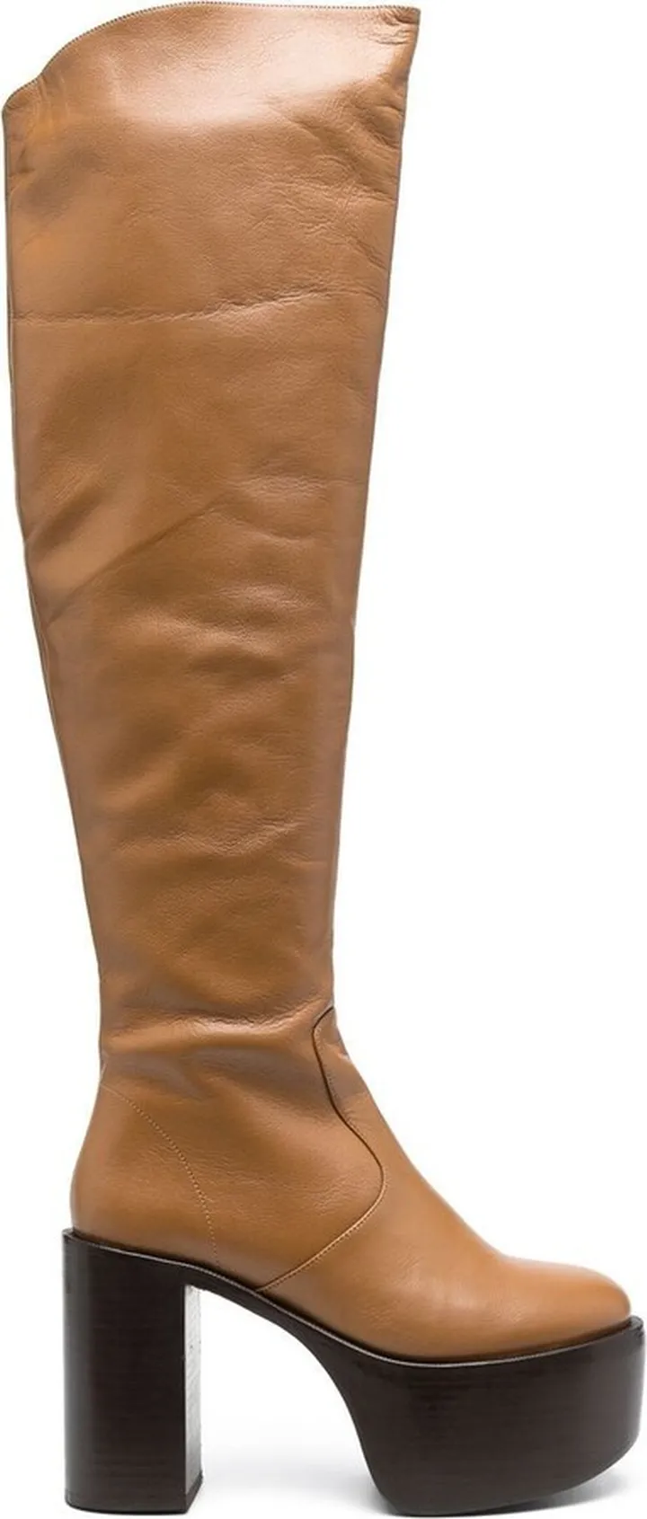 Thigh-High 120mm Platform Boots
