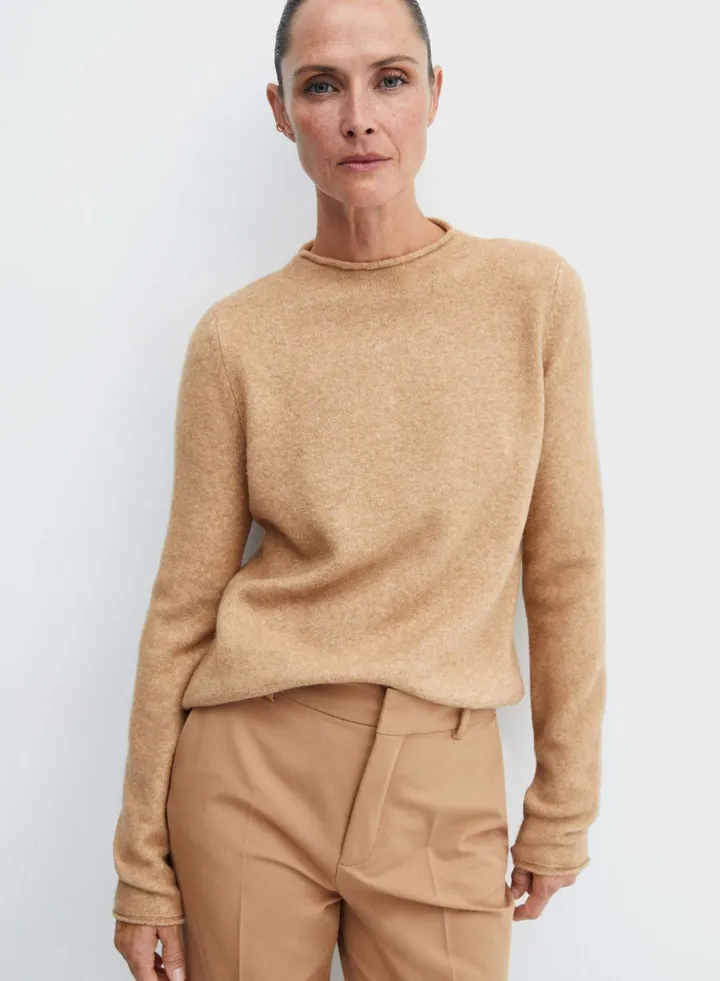 Crew Neck Knitted Sweater