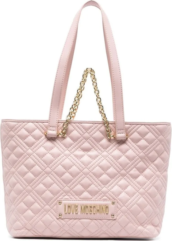 Logo-Plaque Tote Bag