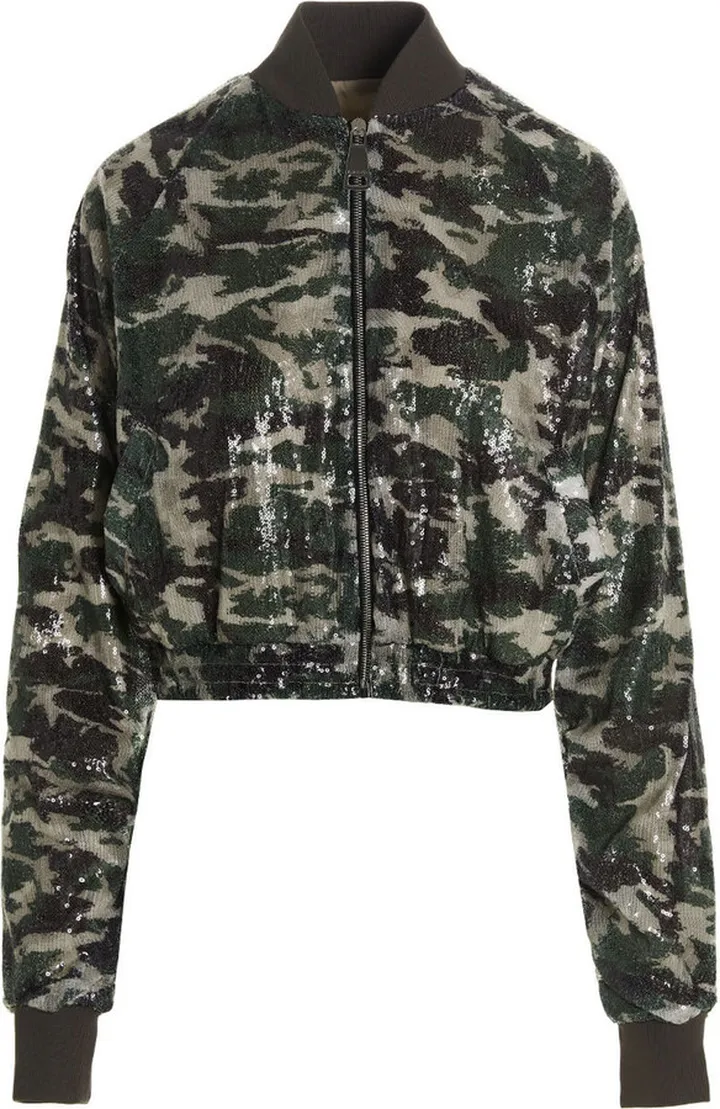 Sequin Bomber Jacket