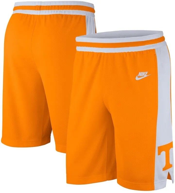 Men's Nike Tennessee Orange Tennessee Volunteers Retro Replica Performance Basketball Shorts