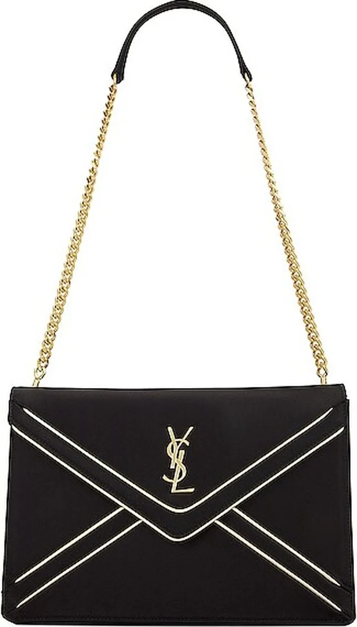 Saint Laurent Gaby Chain Bag in Black