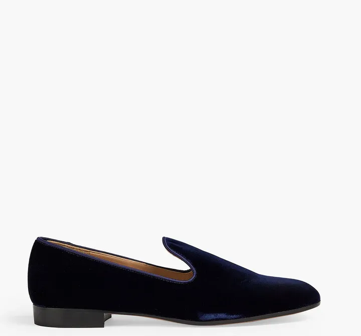 Velvet loafers