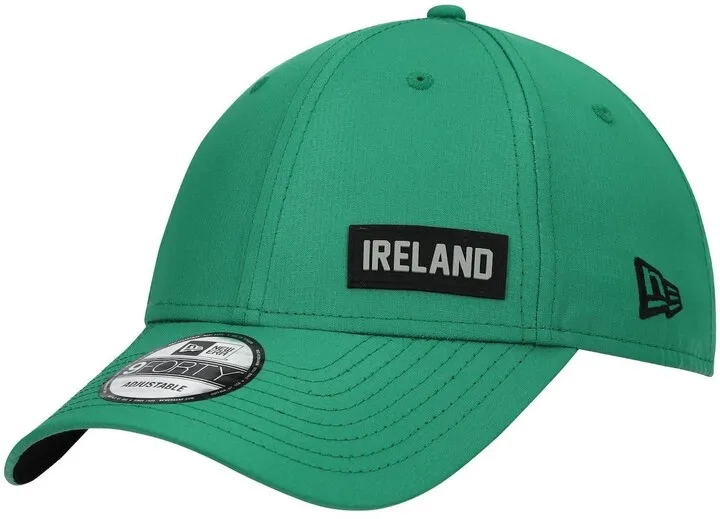 Men's New Era Green Ireland National Team Ripstop Flawless 9FORTY Adjustable Hat