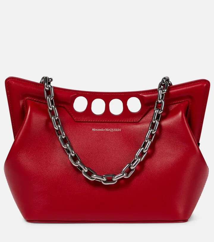 The Peak Small leather shoulder bag