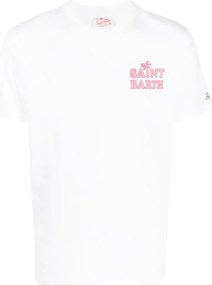 logo-print cotton T-shirt