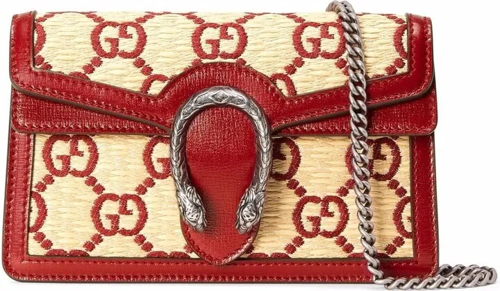 Dionysus Super straw mini bag