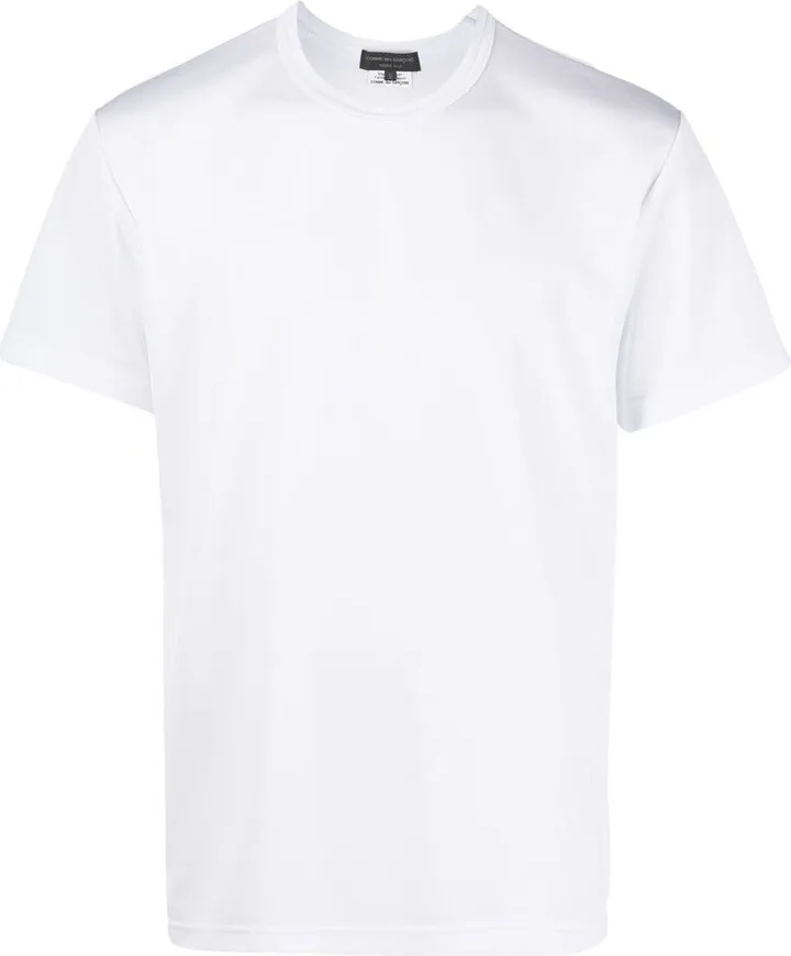 stretch-design round neck T-shirt