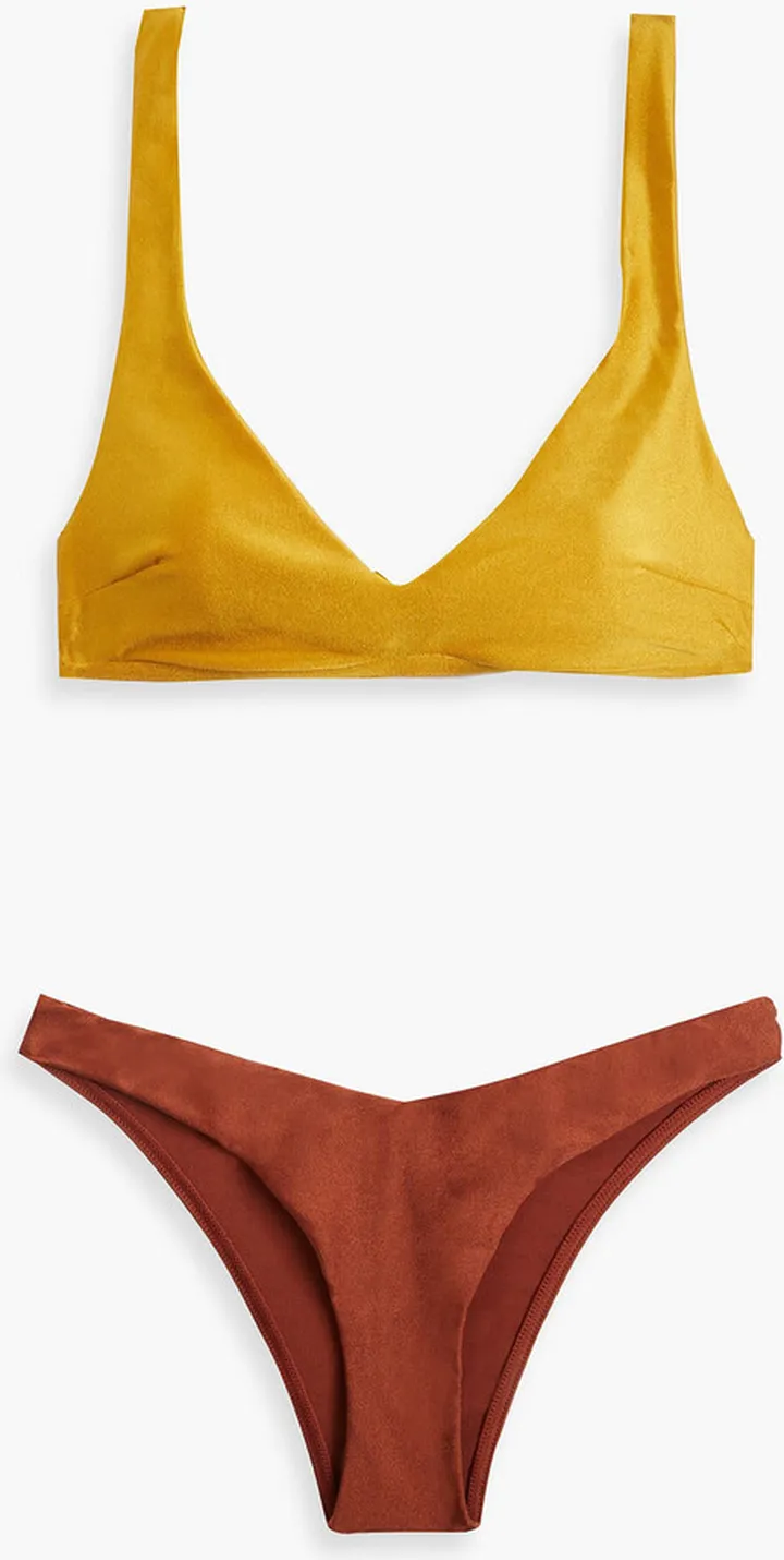 Andie two-tone bikini