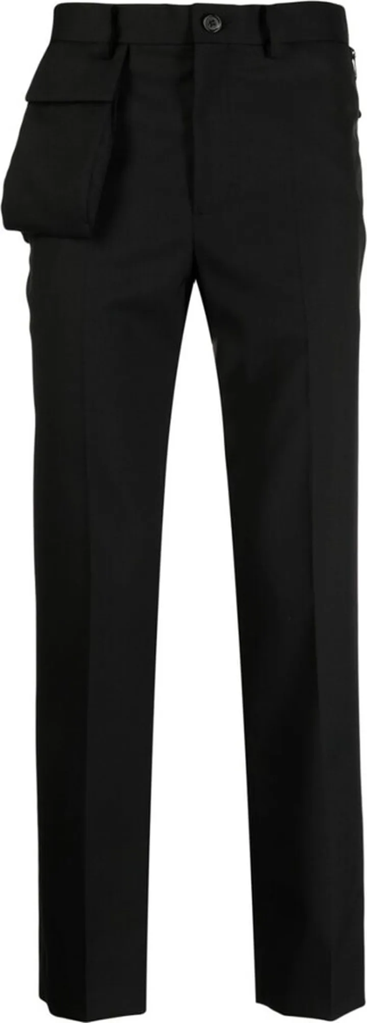 Multi-Pocket Slim-Cut Trousers
