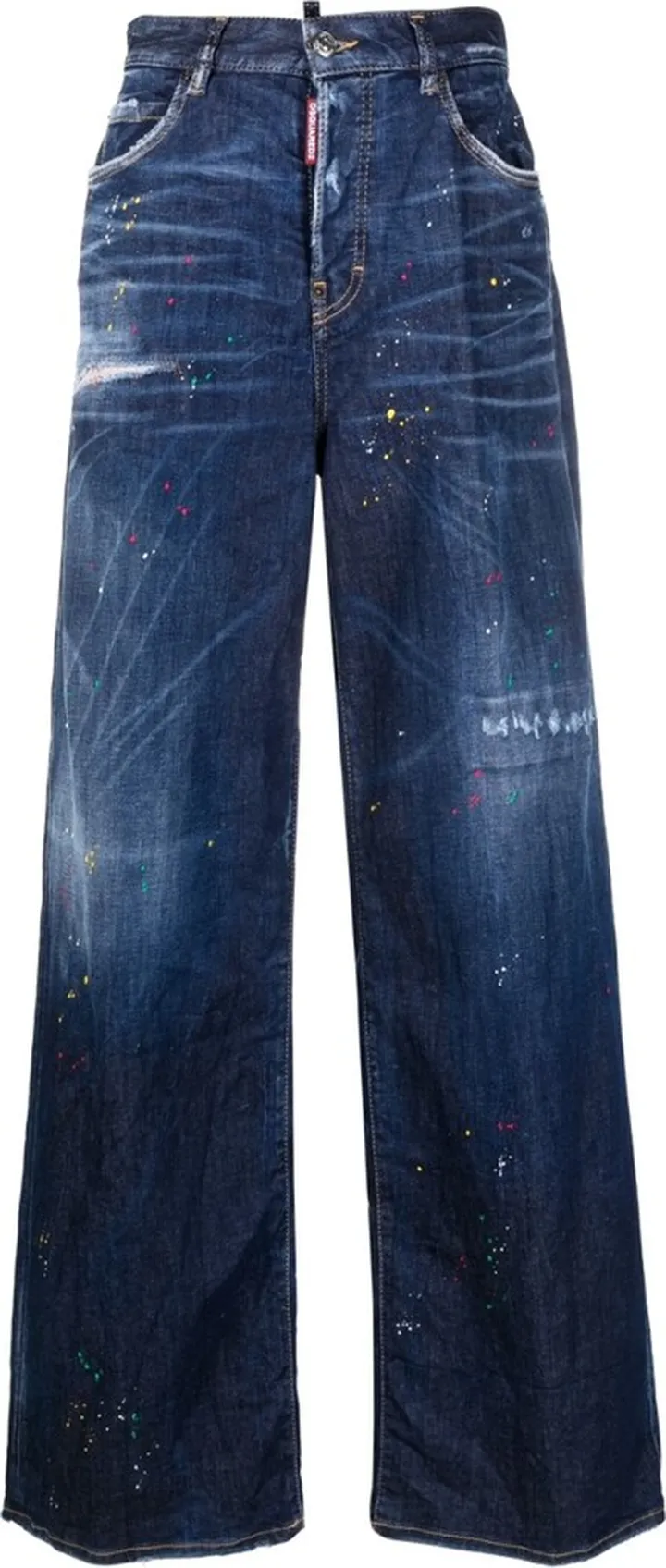 Logo-Patch Denim Jeans