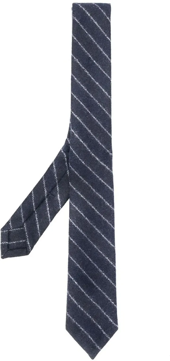 Tonal Ground Chalk Stripe Tie