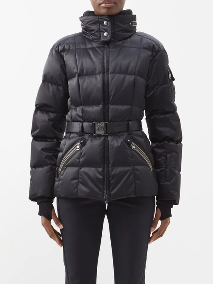 Alaja Belted Down Ski Jacket