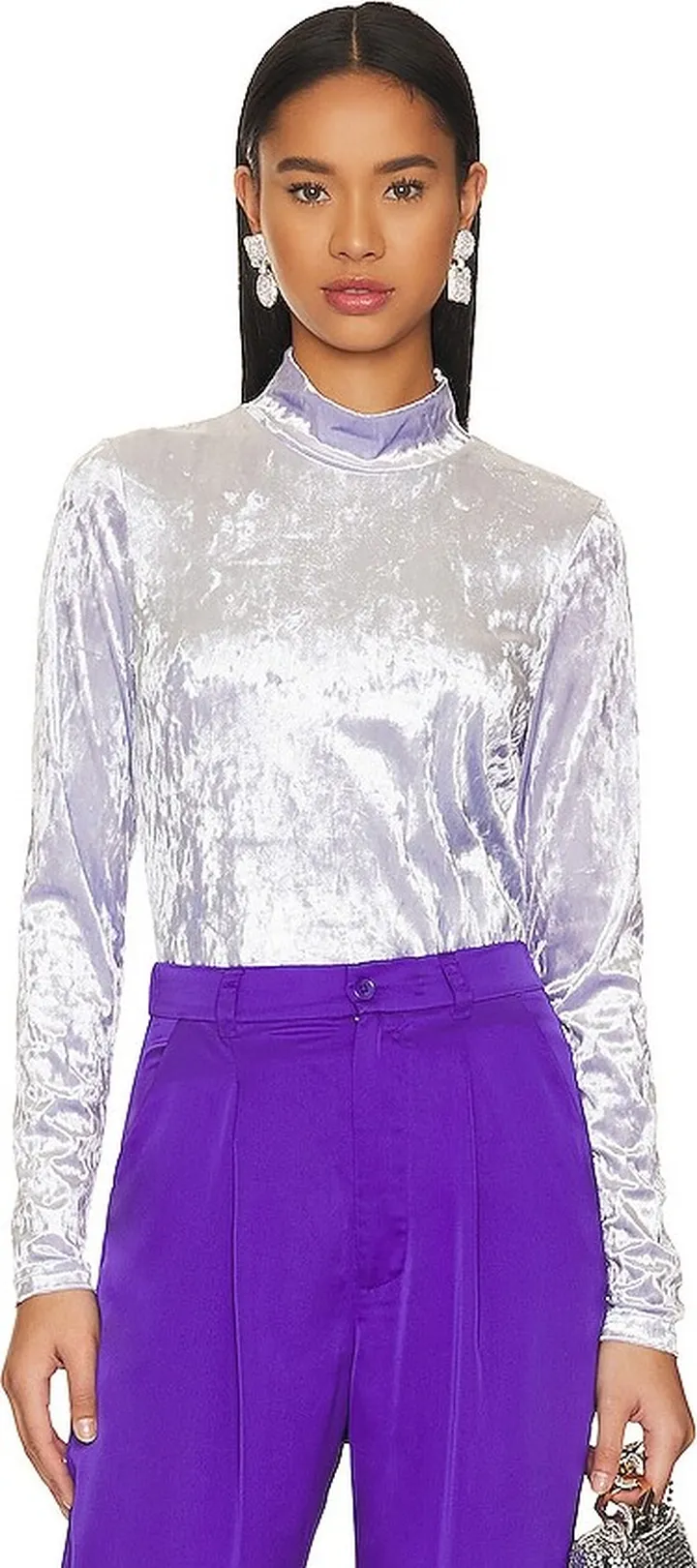 Long Sleeve Turtleneck Top