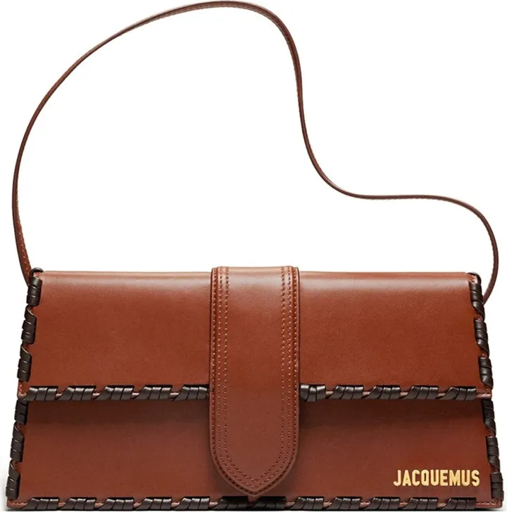 Long Le Bambino Leather Shoulder Bag